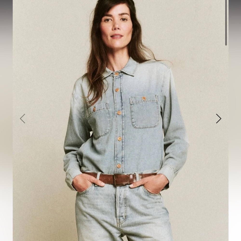 The Great. Harbor shirt, 2 / Medium